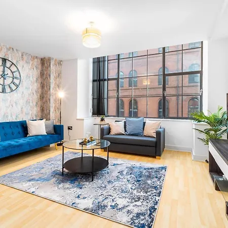 Apartment Beautiful Central Spacious Apartment-free Parking, Wifi, Contractors, Hs2, Bullring, City Fc *